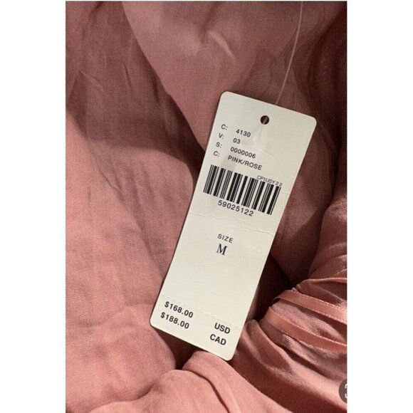 Anthropologie Maeve Kara Sequin Mini Dress Sz Medium NEW $168 Rose Pink - Picture 6 of 9